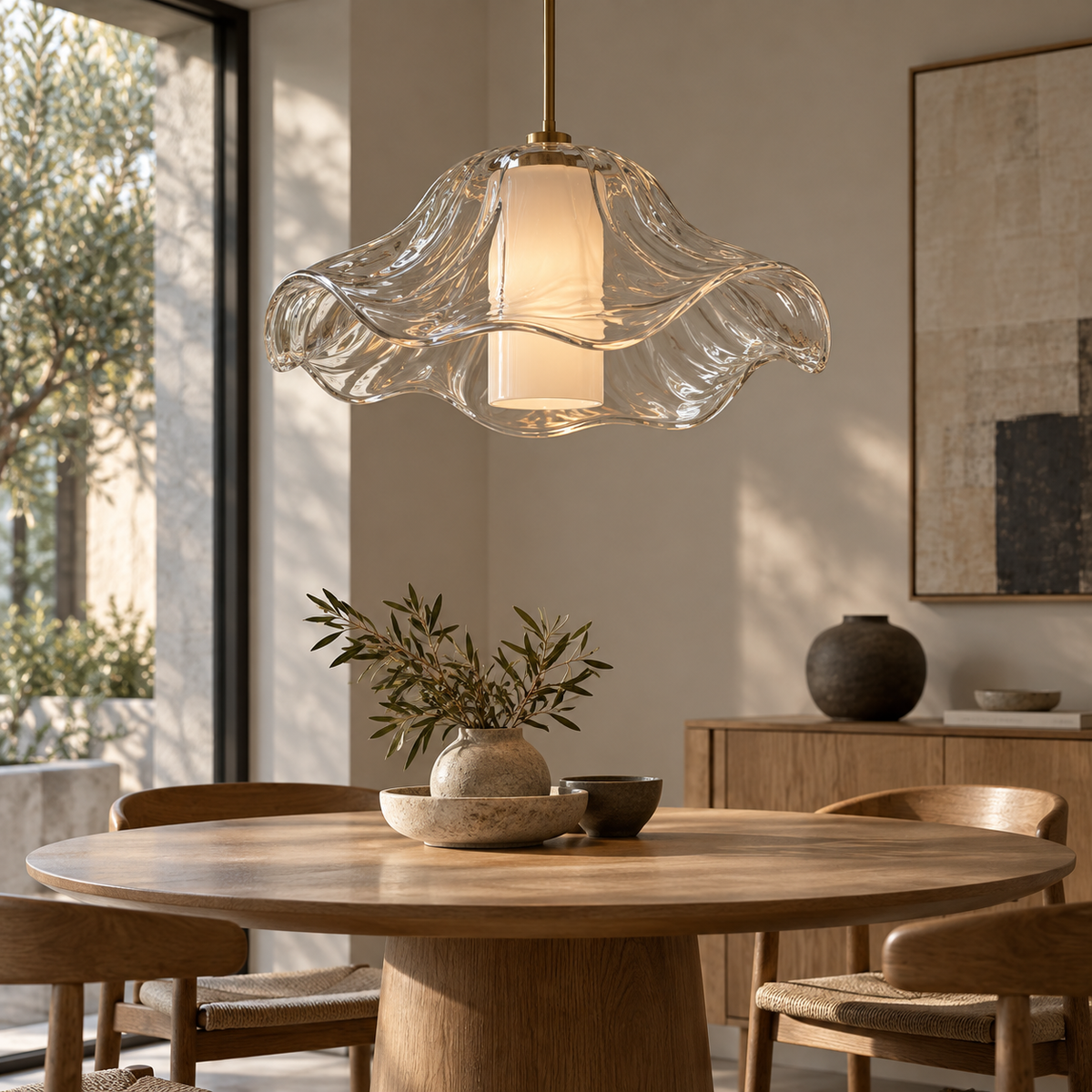 Dentrelio TidalGlass Pendant lighting design visualization